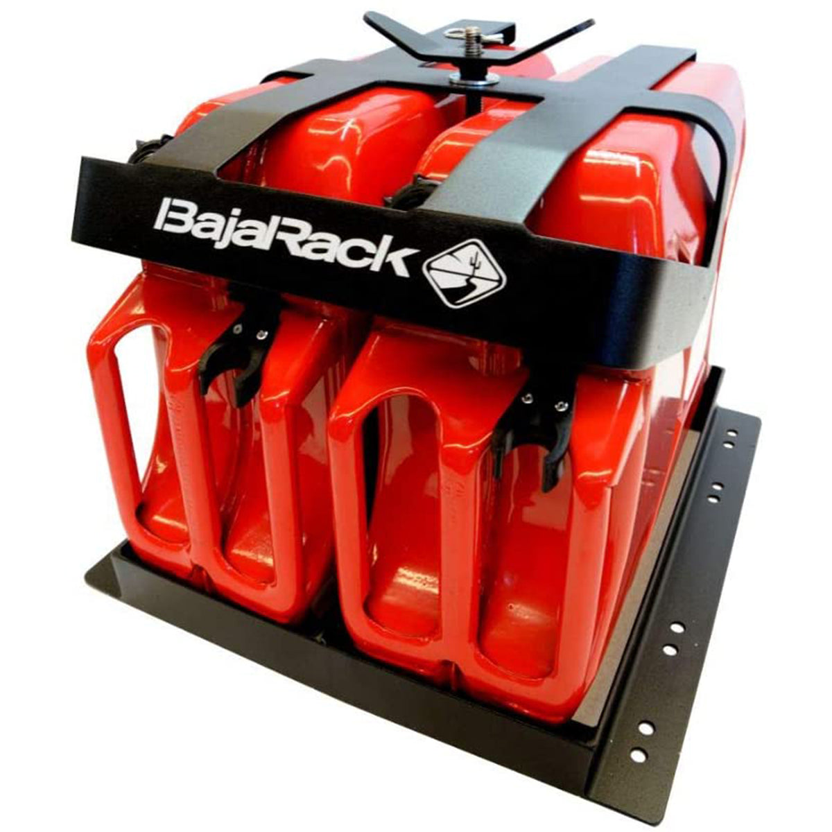 BajaRack Fuel Can Holder Mount Kit for Car Utility Roof Flat Racks (Open Box)