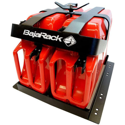 BajaRack Fuel Can Holder Mount Kit for Car Utility Roof Flat Racks (Open Box)