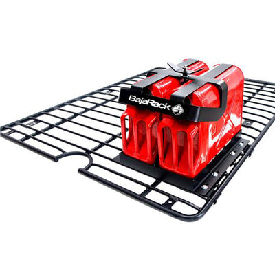 BajaRack Fuel Can Holder Mount Kit for Car Utility Roof Flat Racks (Open Box)