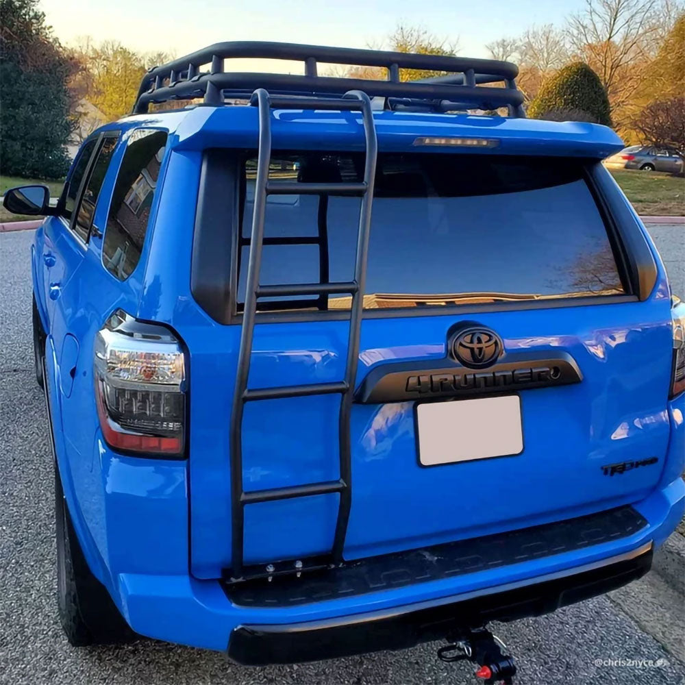 BajaRack Powder Coated Steel SUV Roof Ladder 5th Gen Toyota 4Runner (For Parts)