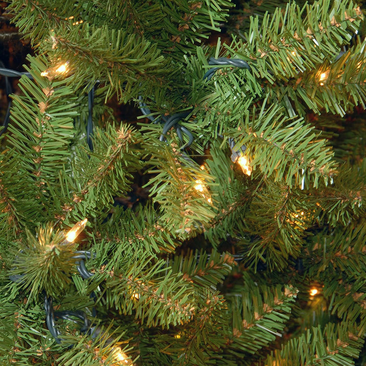 National Tree Company 9ft Pre-Lit Kingswood Christmas Tree with Stand (Used)