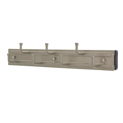 Rev-A-Shelf BRC-12SN 12" Mounted Pullout Belt Rack Organizer, Nickel (Open Box)