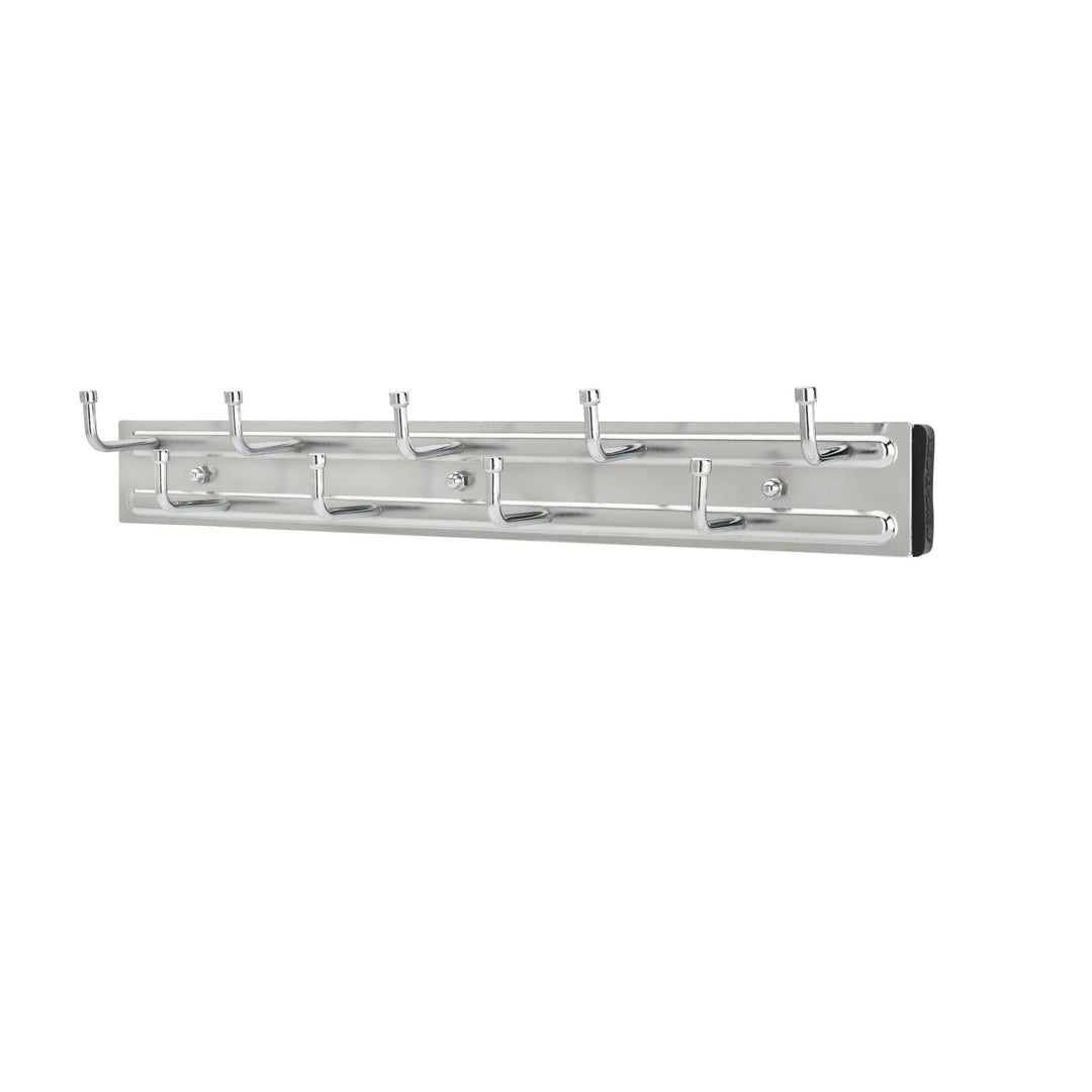 Rev-a-Shelf BRC-14CR 14" Mounted Pullout Belt Rack Organizer, Chrome (2 Pack)