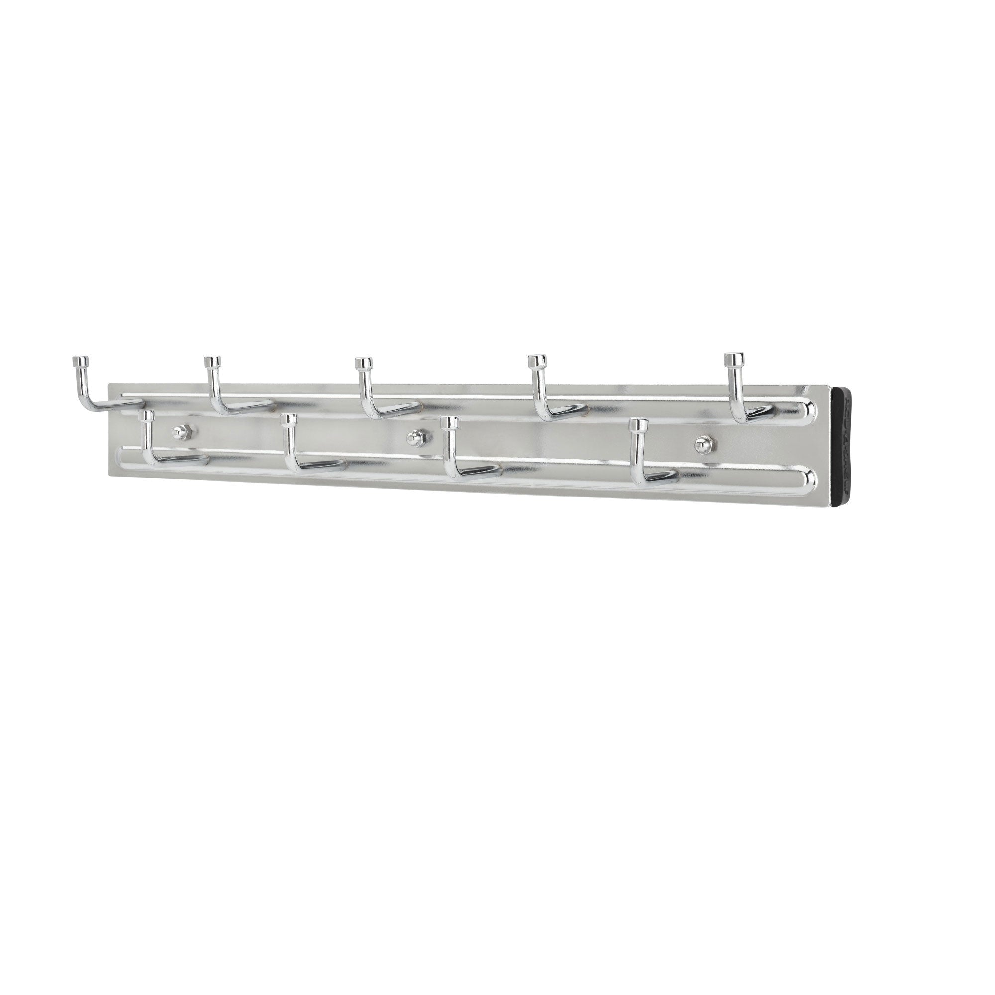 Rev-a-Shelf BRC-14CR 14 Inch Wall Mounted Pullout Belt Rack, Chrome (3 Pack)