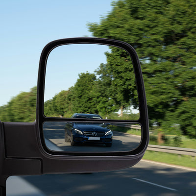 Brock Passenger's Side Manual Mirror for Chevrolet Express & GMC Savana 08 to 22 - VMInnovations