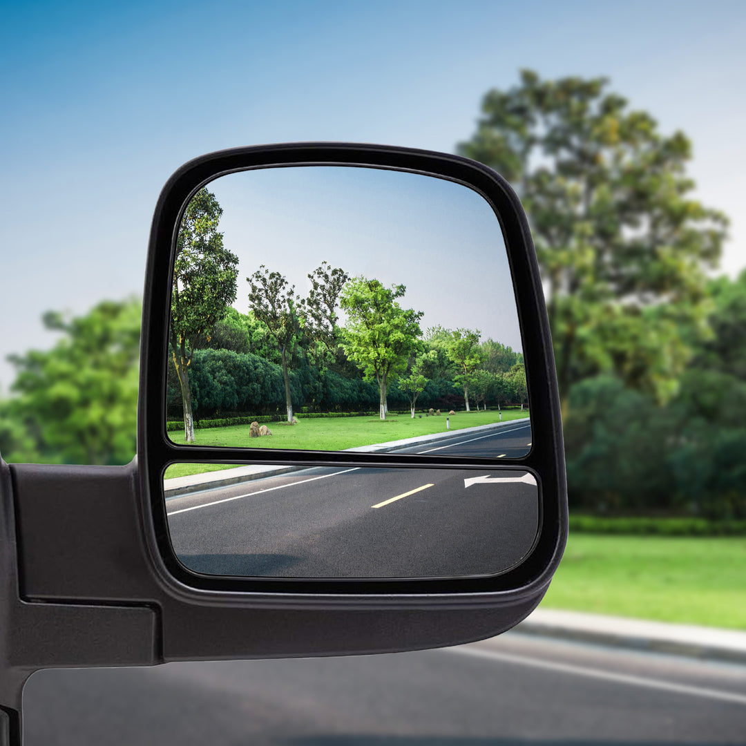 Brock Driver's Side Manual Mirror for Chevrolet Express and GMC Savana 08 to 22