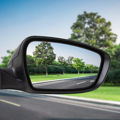 Brock Driver Seat Side View Mirror for 2017 to 2018 Kia Forte and Forte 5, Black - VMInnovations