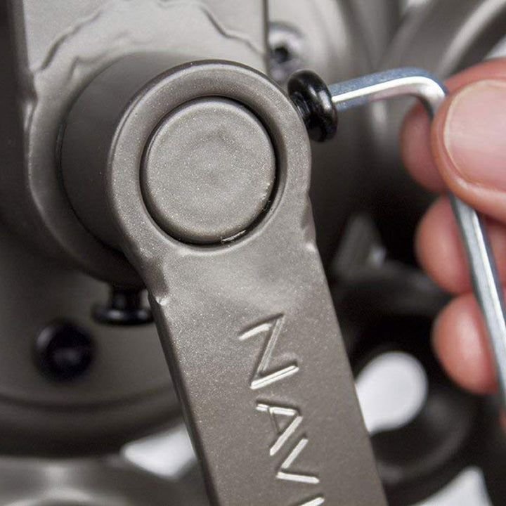 Liberty Garden Wall-Mounted 360 Degree Rotate Garden Hose Reel, Bronze(Open Box) - VMInnovations