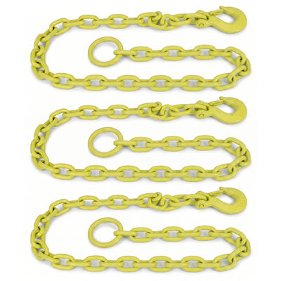 Brush Grubber Tugger Extreme Chain for Brush Grubber Tools to Vehicle (3 Pack)