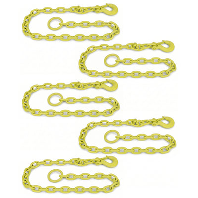 Brush Grubber Tugger Extreme Chain for Brush Grubber Tools to Vehicle (5 Pack)