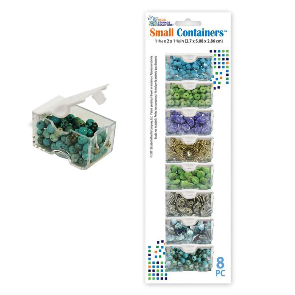 Bead Storage Bundle for Craft Supplies with Tray, Lid, & 39 Piece Container Pack - VMInnovations