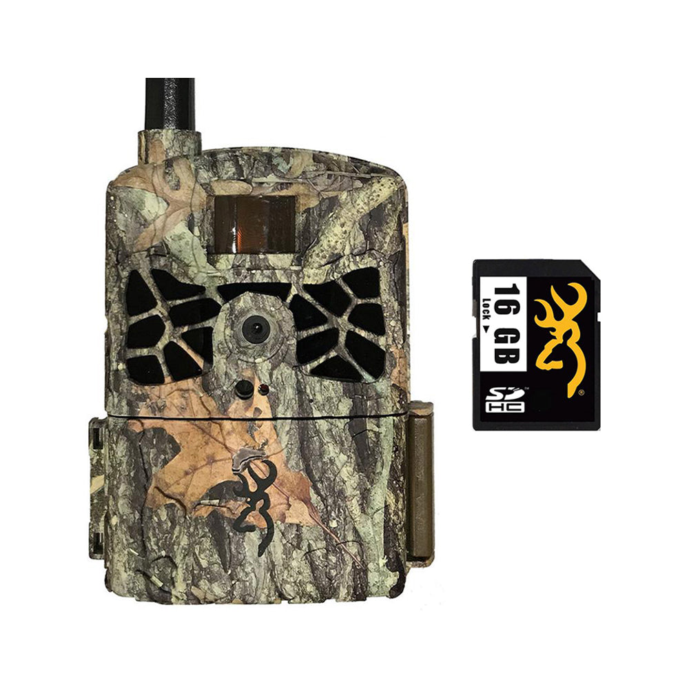 Browning Defender 20MP IR Cellular Wireless Game Trail Camera and 16GB SD Card