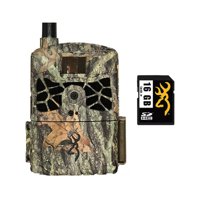 Browning Defender 20MP IR Cellular Wireless Game Trail Camera and 16GB SD Card