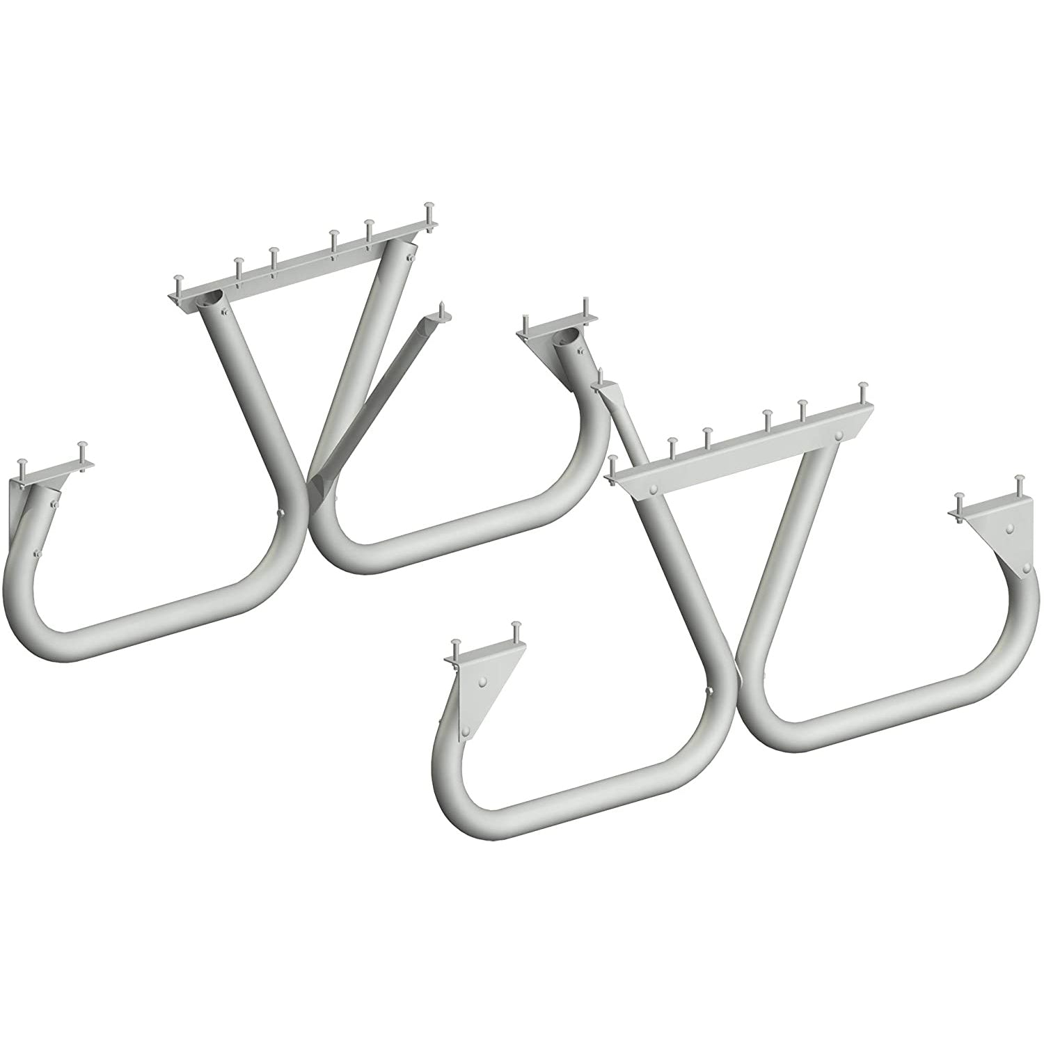 Pilot Rock 6' or 8' Outdoor Steel Non Tip Picnic Table Legs Kit (Frame Only) - VMInnovations