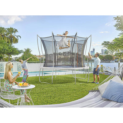 Vuly Trampolines BU1210 Ultra Trampoline w/ Durable Extra Tall Enclosure, Small