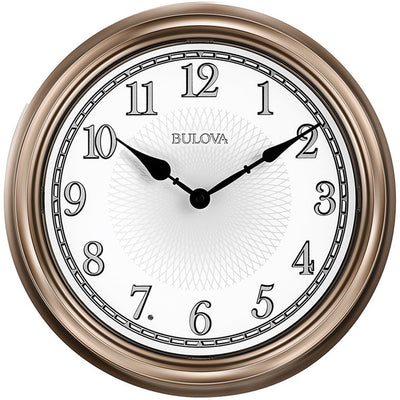 Bulova Clocks C4826 14 Inch Diameter Lighted Dial Time Wall Clock (For Parts)
