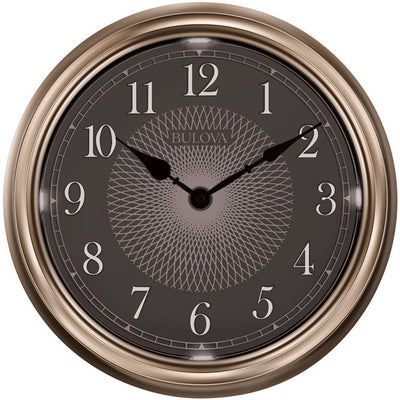 Bulova Clocks C4826 14 Inch Diameter Lighted Dial Time Wall Clock (For Parts)