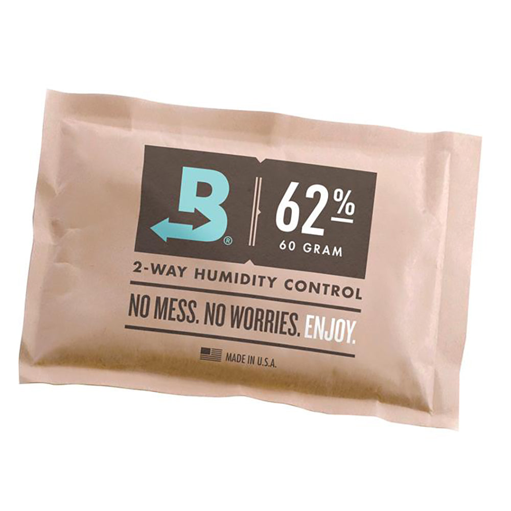 Boveda BV62187 67 Gram Humidity Control Pack 62% RH 2-Way Herbal Preservative - VMInnovations
