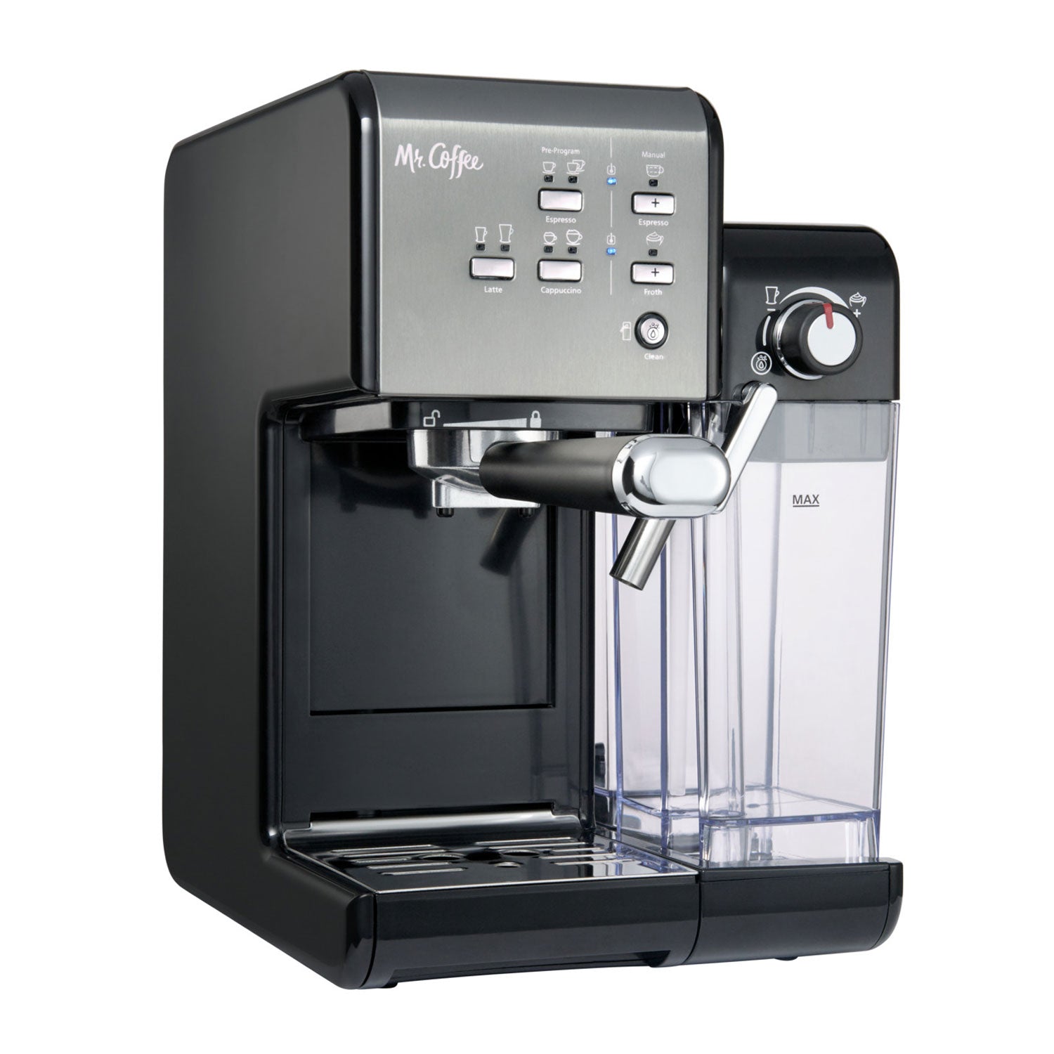 Mr. Coffee 1 Touch 19 Bar Pump Programmable Espresso Maker Machine (Open Box) - VMInnovations