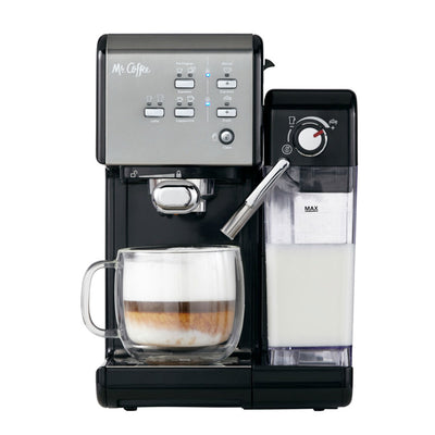 Mr. Coffee 1 Touch 19 Bar Pump Programmable Espresso Maker Machine (Open Box) - VMInnovations