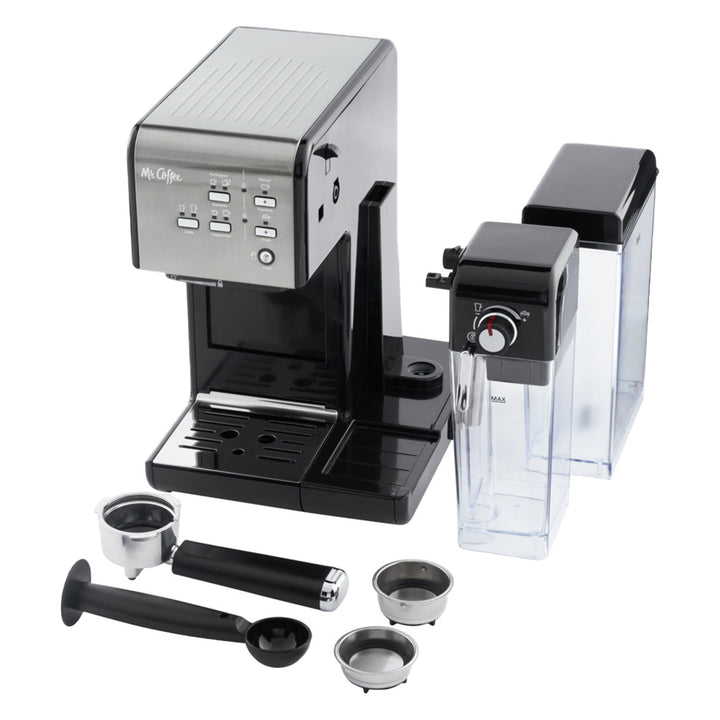 Mr. Coffee 1 Touch 19 Bar Pump Programmable Espresso Maker Machine (Open Box)