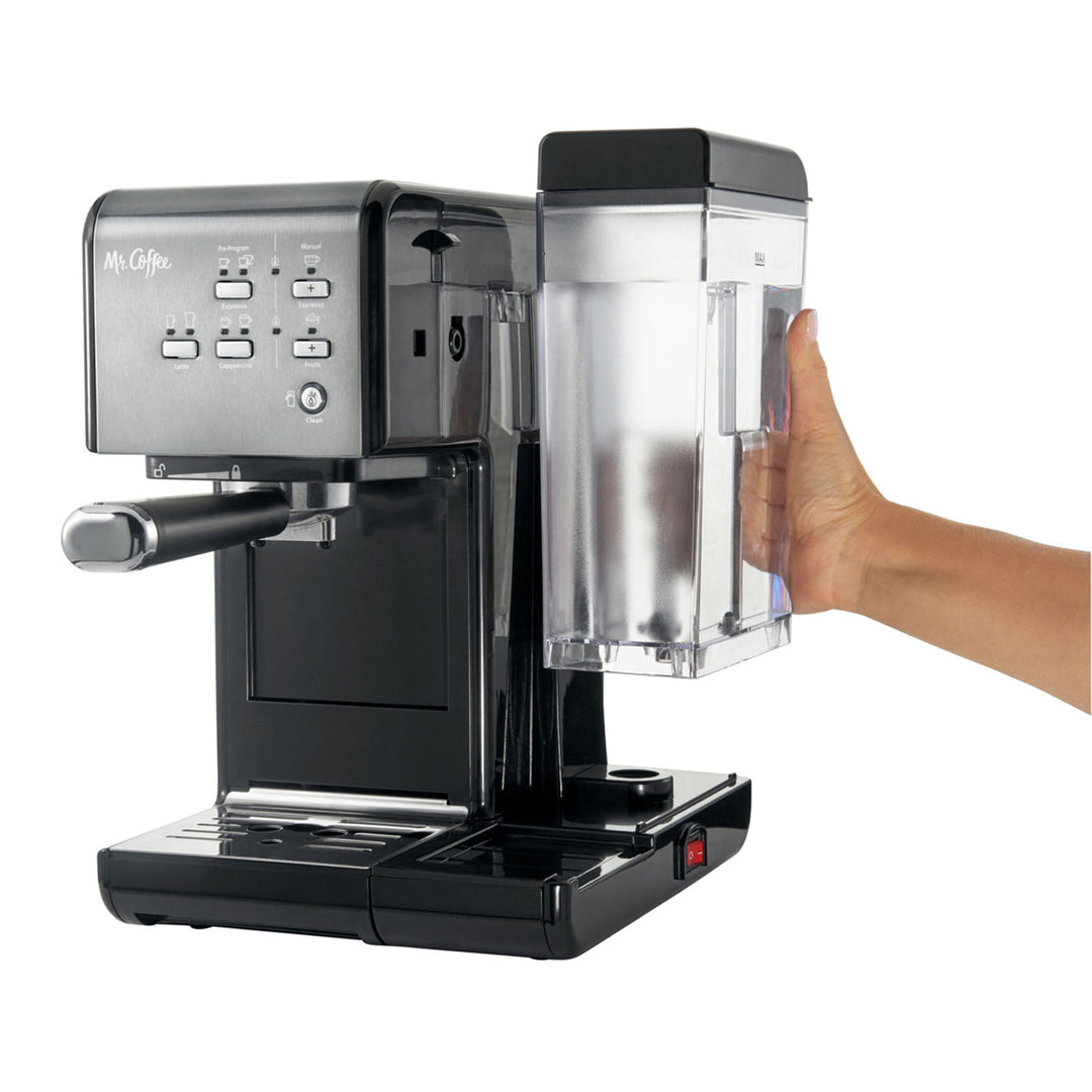 Mr. Coffee 1 Touch 19 Bar Pump Programmable Espresso Maker Machine (Open Box)