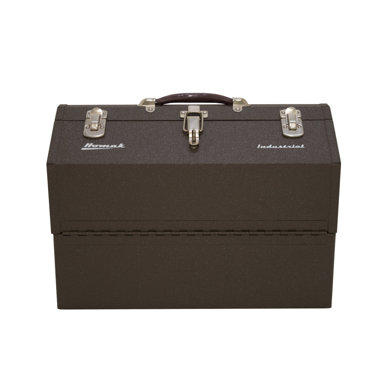 Homak Steel Industrial Expanding Cantilever 22 Inch Toolbox, Brown (Open Box)