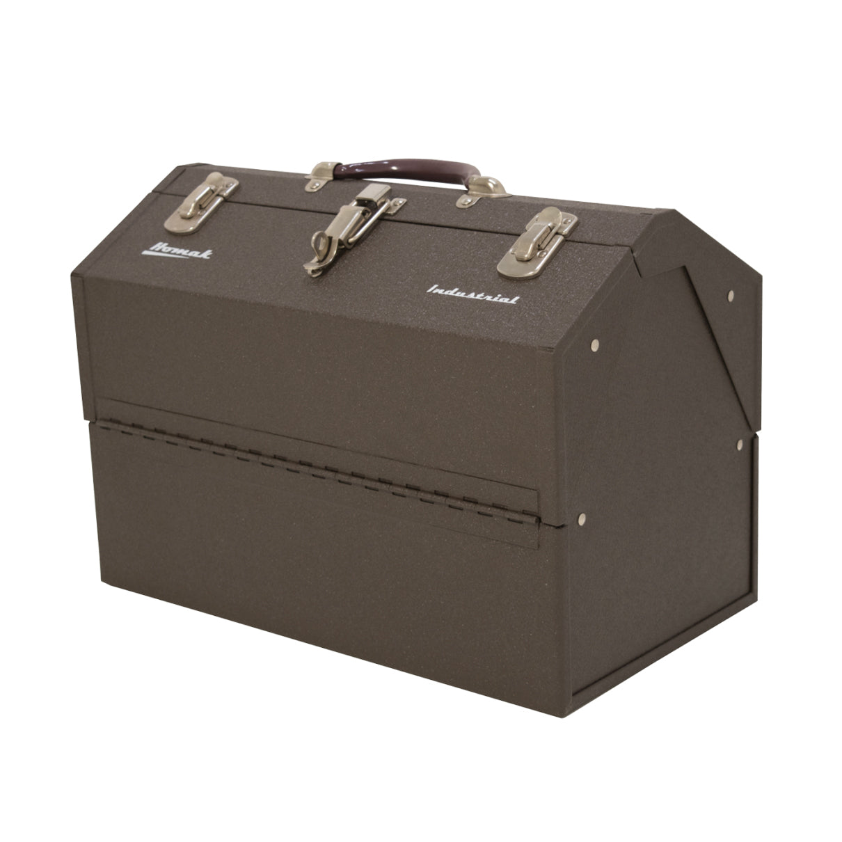 Homak Steel Industrial Expanding Cantilever 22 Inch Toolbox, Brown (Open Box)