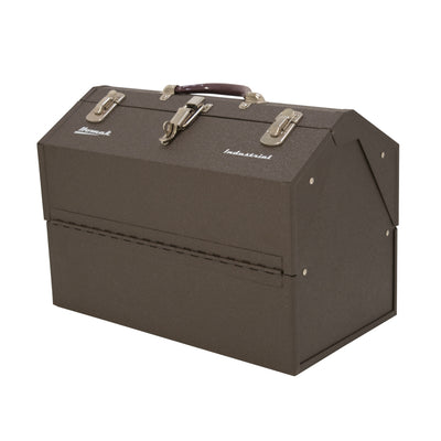 Homak Steel Industrial Expanding Cantilever 22 Inch Toolbox, Brown (Open Box)