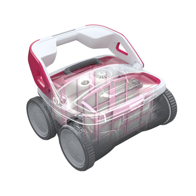 BWT B100 Robotic In Ground Swimming Pool Vacuum Cleaner for 59 Foot Pool Areas