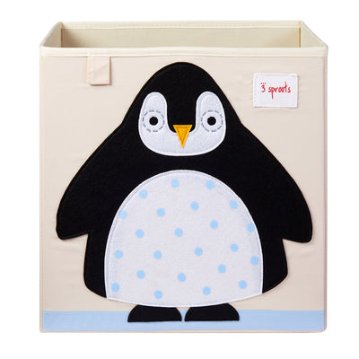 3 Sprouts Penguin Cube Bin, Polar Bear Laundry Basket, & Walrus Rectangle Bin