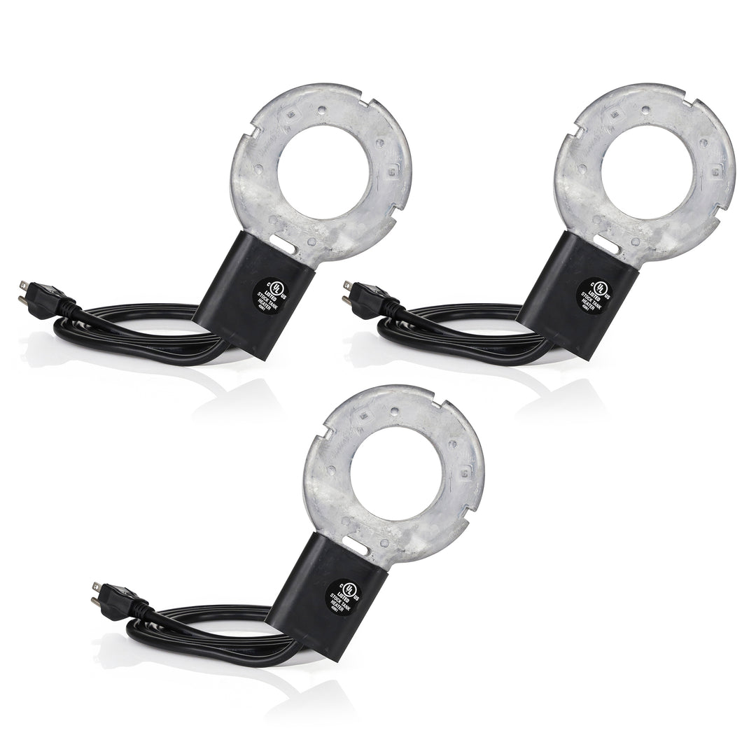 Farm Innovators C-500 Submergible Cast Aluminum Utility De-Icer for Farm, 3 Pack