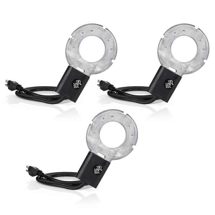 Farm Innovators C-500 Submergible Cast Aluminum Utility De-Icer for Farm, 3 Pack