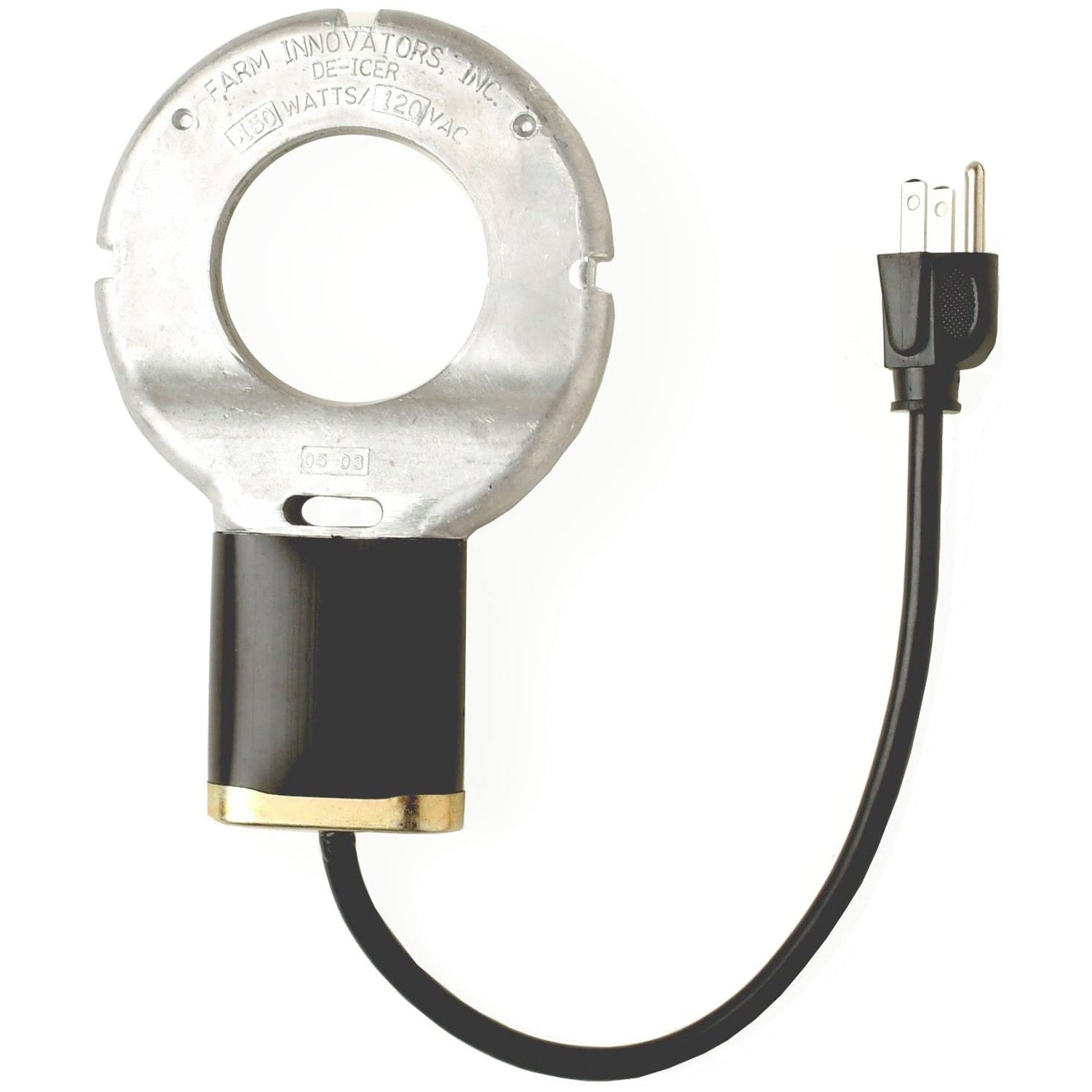 Farm Innovators 150W Electric Heated Bird Bath DeIcer, Cast Aluminum (2 Pack) - VMInnovations