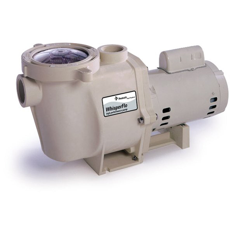 PENTAIR WhisperFlo 011772 WF-24 Inground Swimming Pool Spa Pump - 1 Hp (Used)