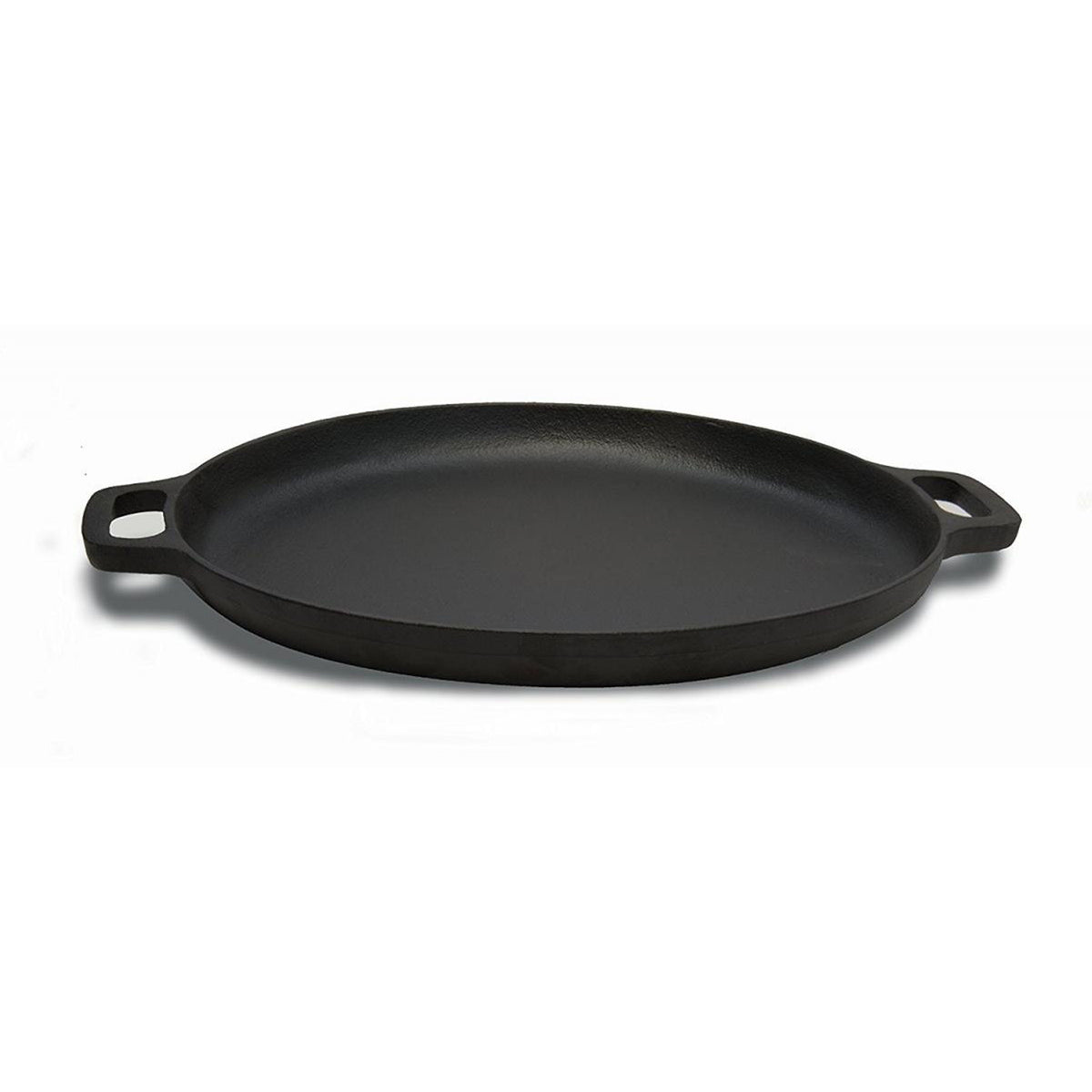 Cuisinel 13.5 Inch Pre Seasoned Cast Iron Baking Grilling Cooking and Pizza Pan