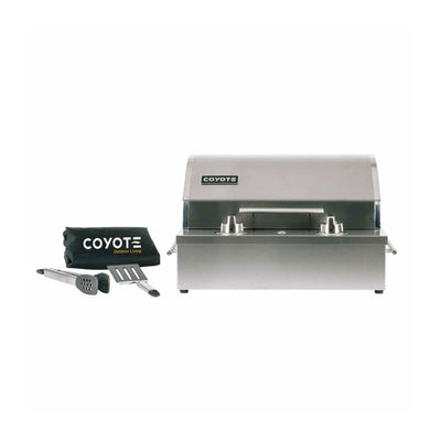 Coyote Outdoor Living 19 Inch Portable Electric Grill 156 sq. in. (Open Box)