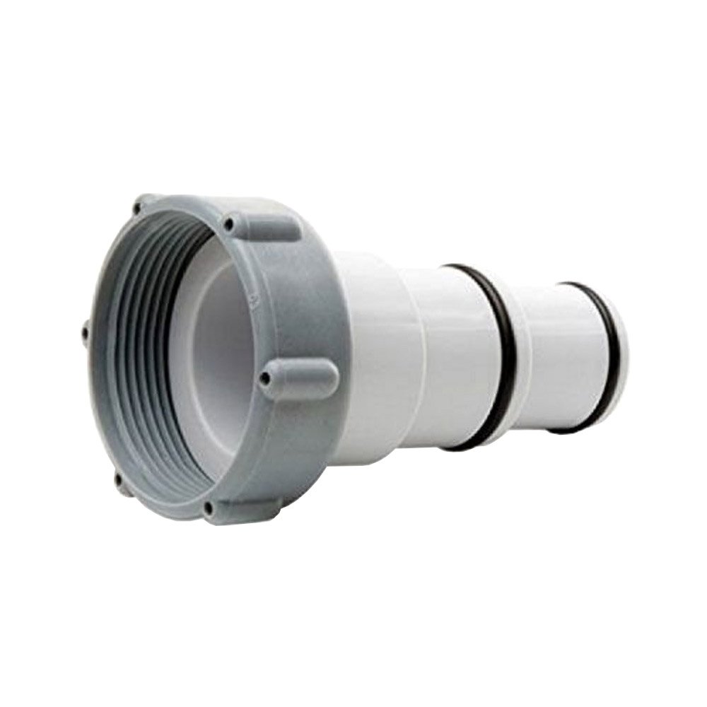 Intex Replacement Hose Adapter (Pair) & Intex Deluxe Wall-Mounted Pool Skimmer