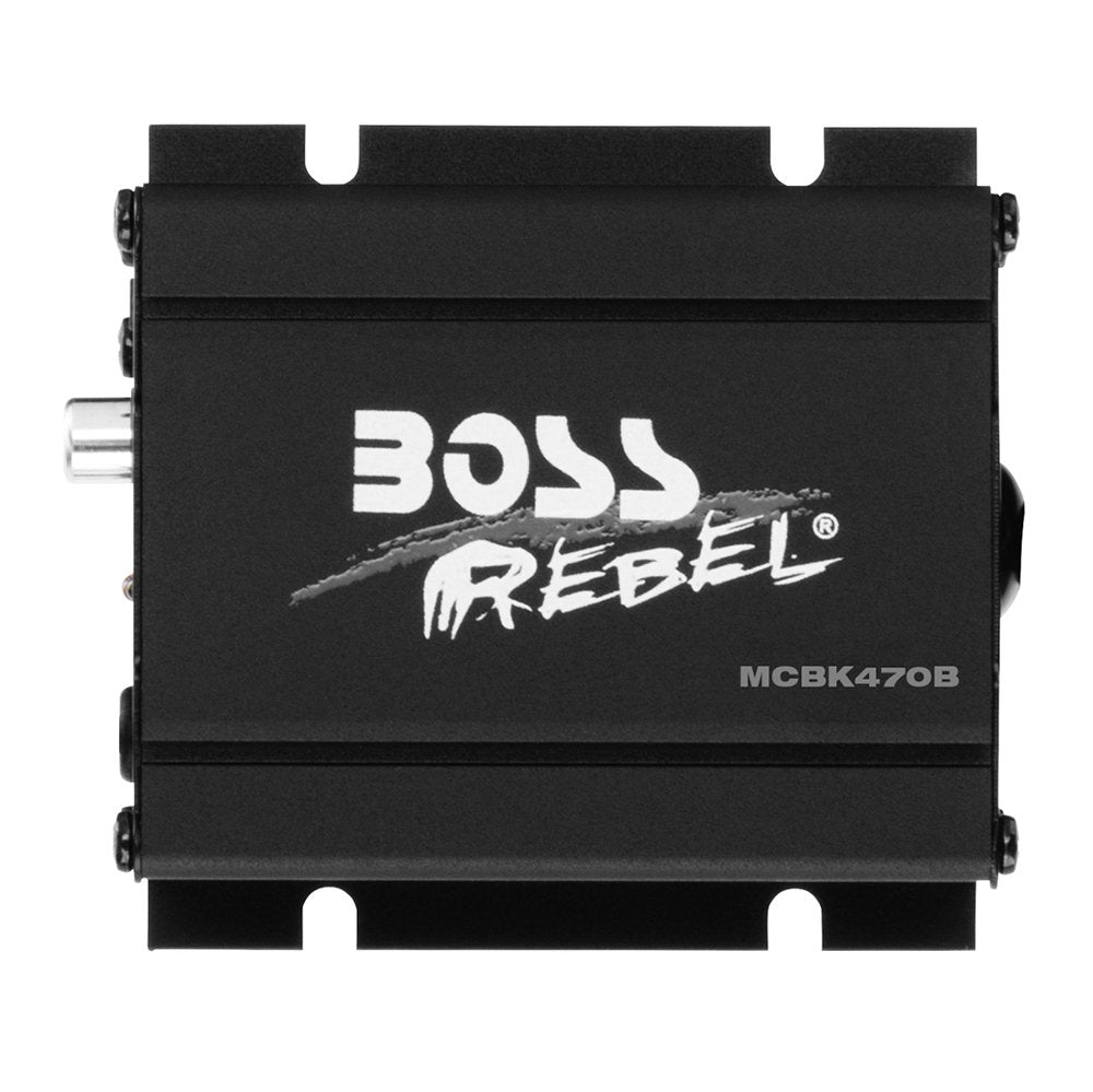 Boss 1000w Bluetooth Speakers+Amplifier Handlebar System Motorcycle/ATV (4 Pack)