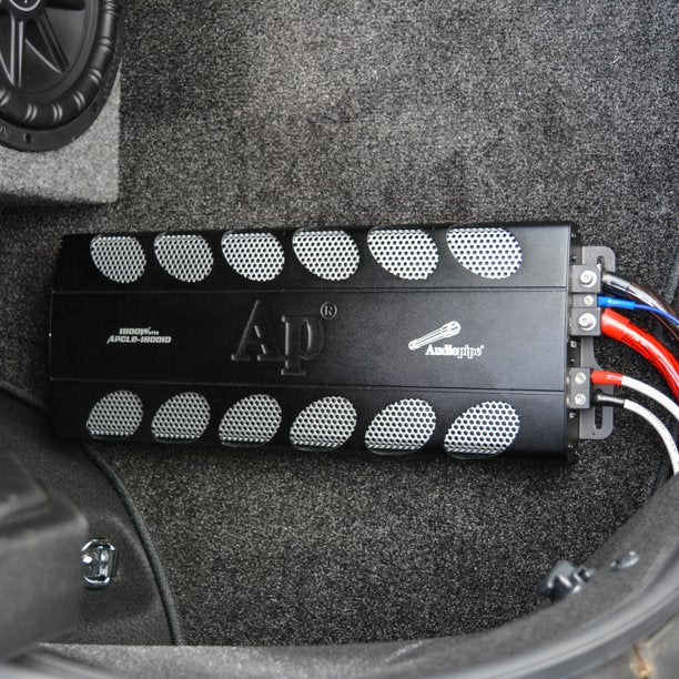 Audiopipe APCLE-18001D Class D 1800 Watt Monoblock Car Stereo Amplifier, Black