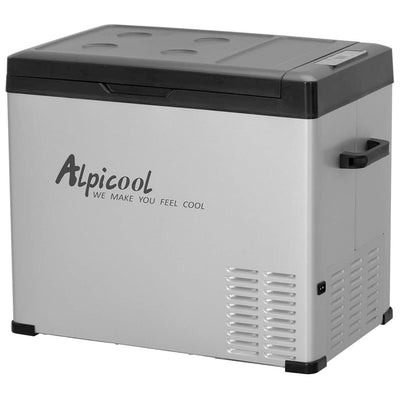 Alpicool 53 Qt Portable Car Truck RV Mini Fridge Freezer Cooler (For Parts)
