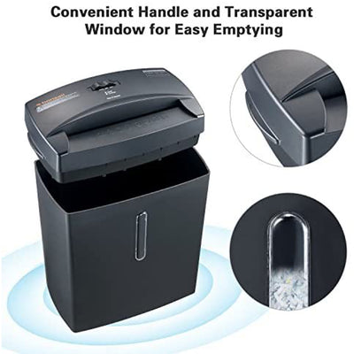 Bonsaii Micro-Cut Shredder with Overload and Thermal Protection (For Parts)