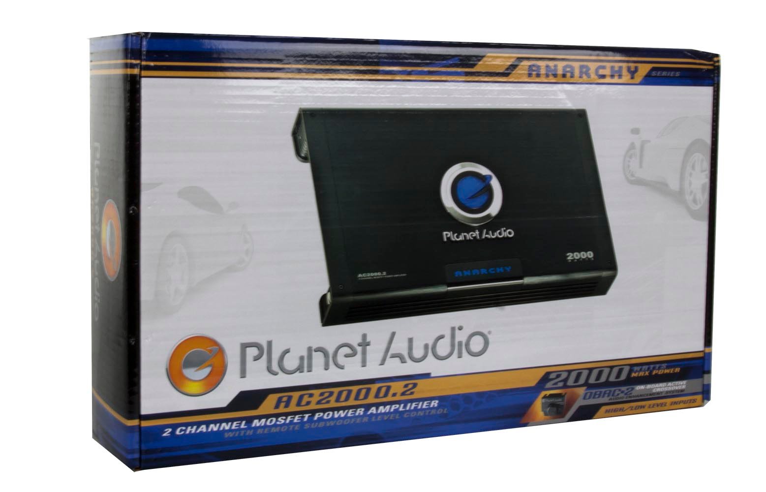 QPower 2 Hole 10" Subwoofer Enclosure Box for 2004-2008 F-150 XCab/Super CrewPLANET AUDIO AC2000.2 2000W 2 Channel Car Amplifier Power Amp AC20002 + Remote (2 Pack)