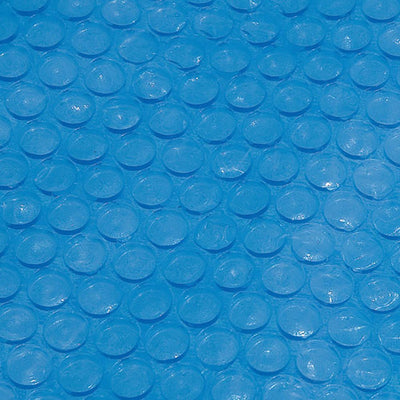 Intex 15 Foot Round Easy Set Vinyl Solar Cover for Swimming Pools, Blue | 29023E