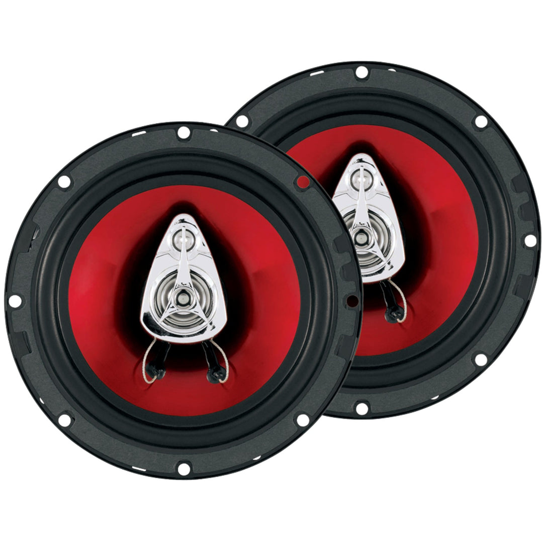 Boss Audio CH6530 Chaos Exxtreme 6.5" 300W 3Way Car Coaxial Audio Speakers, Pair