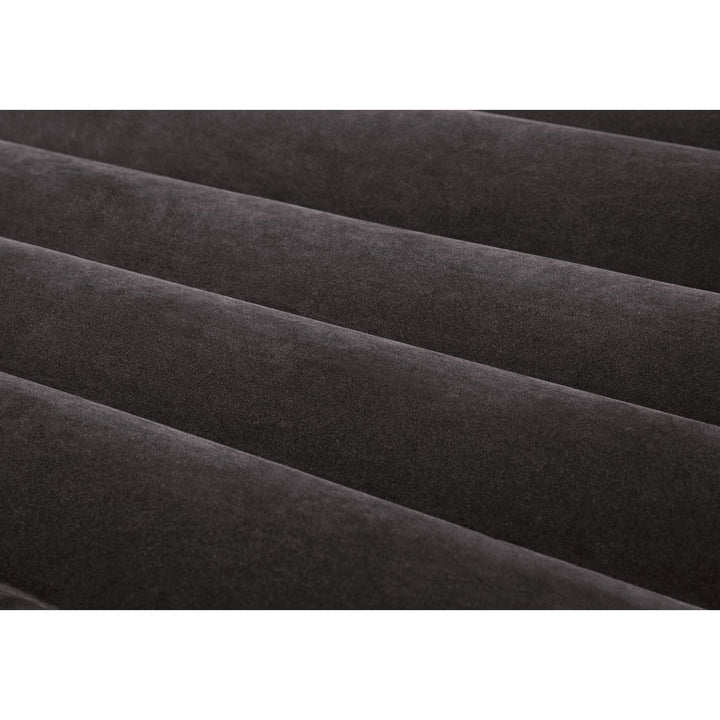 Intex Queen Size Pull Out Futon Sofa Couch Sleep Away Bed, Dark Gray (6 Pack)