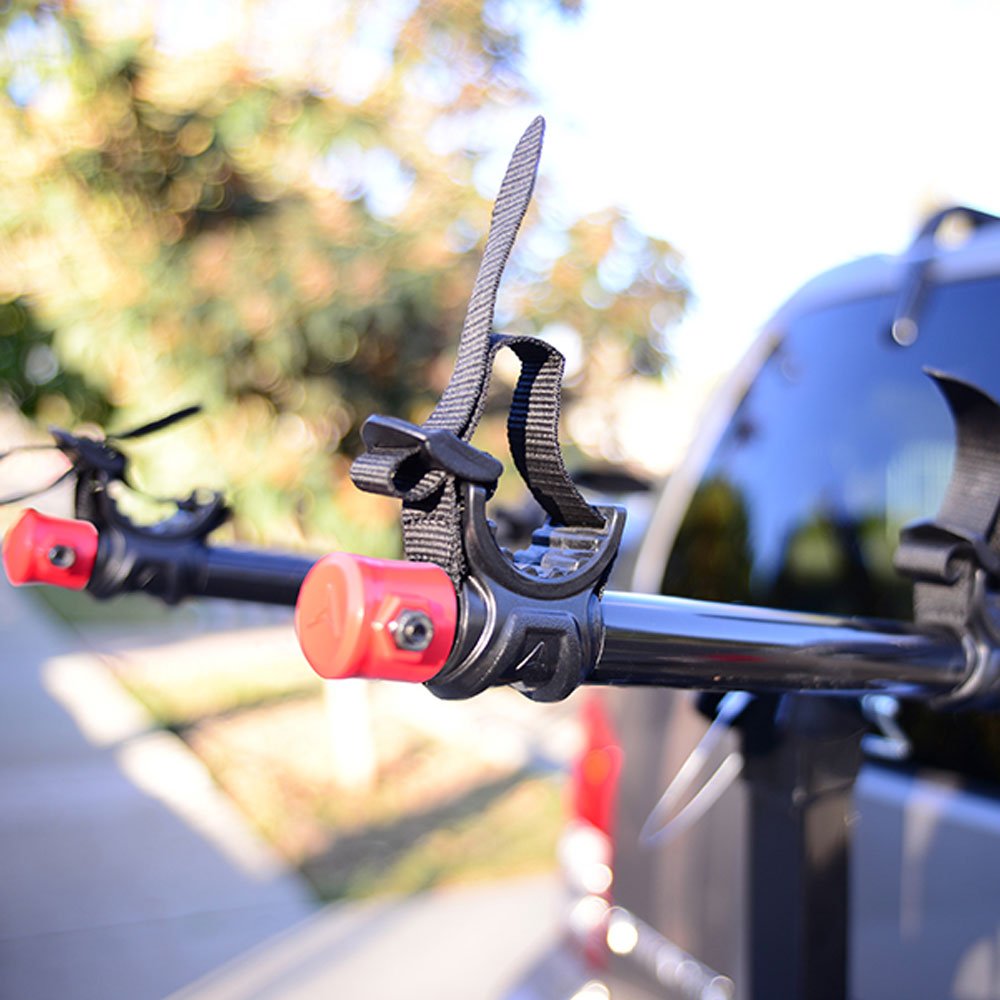 Allen Sports Deluxe 2 Bike Carrier Car Mount Hitch with Folding Arms (2 Pack)