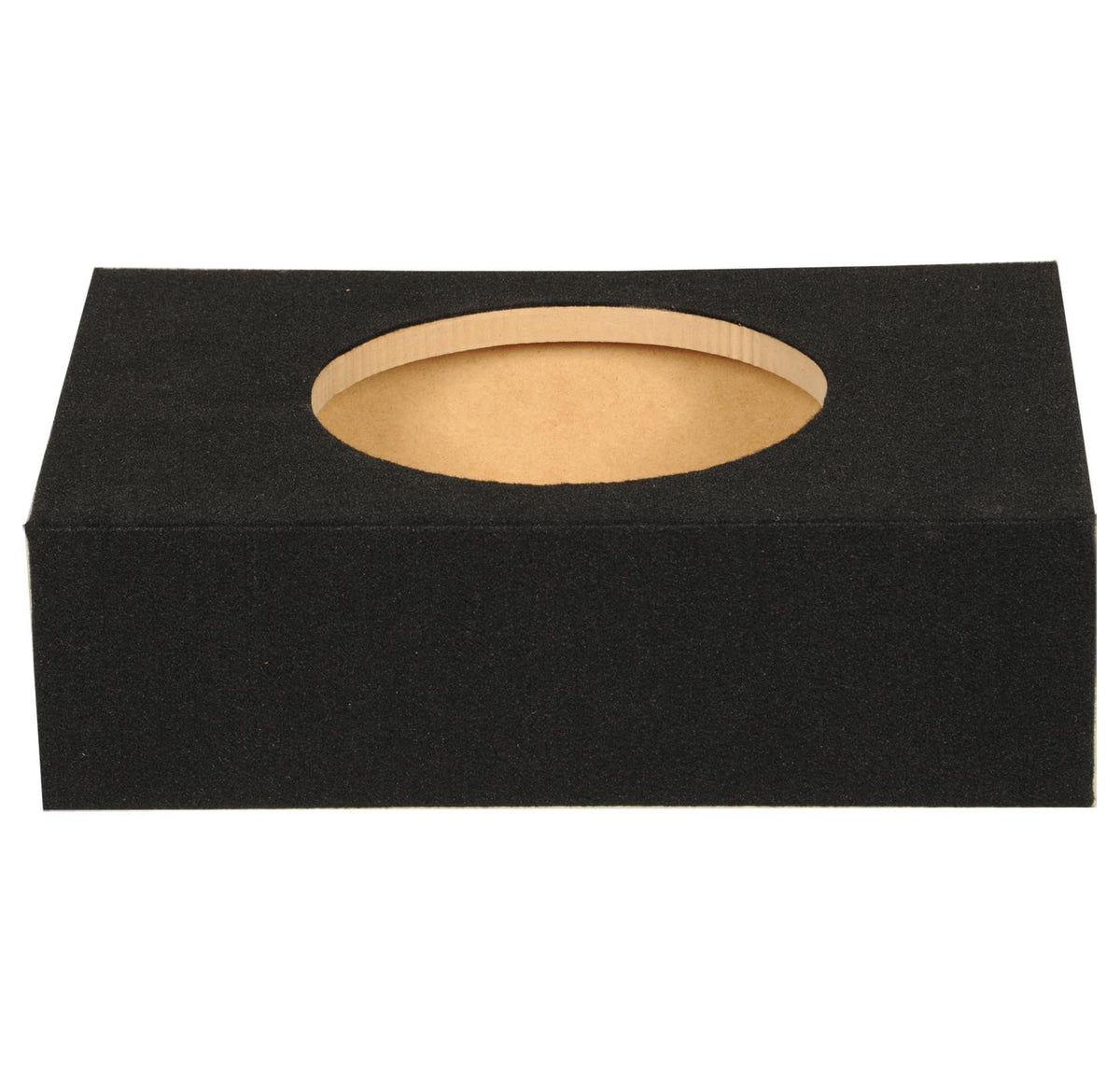 QPower Single 10 Inch Subwoofer Enclosure Box and Pyle 1000 Watt DVC Subwoofer