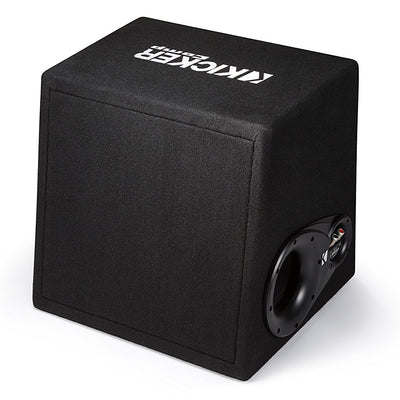 Kicker 43VC124 Comp 12" 300W 4 Ohm Vented Loaded Subwoofer Enclosure (4 Pack) - VMInnovations