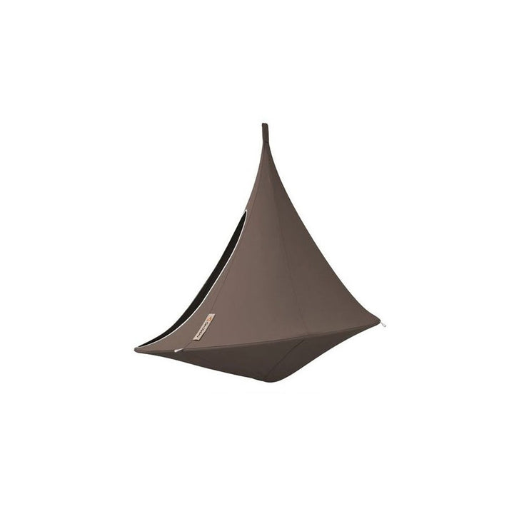 Vivere CACDT7 Sheltered Hanging Chair Polyester Cotton Blend Double, Taupe